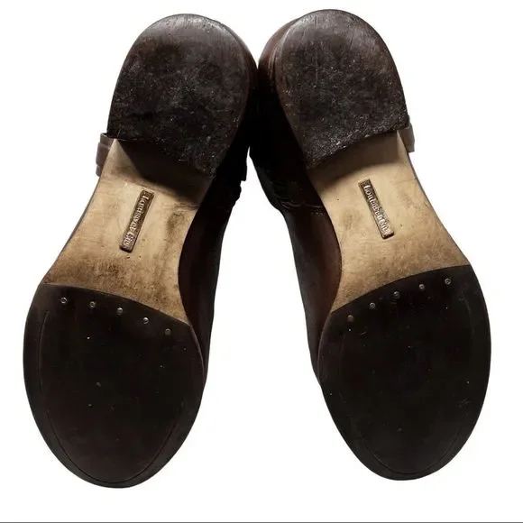 Louise Et Cie · Tall Brown Leather Riding Boots · Sz 7.5 - Picture 9 of 10